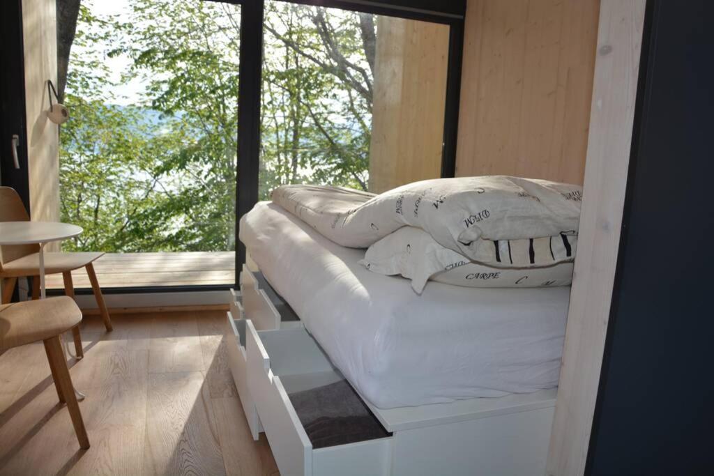 Treehut, Nature, Birds, Silence And Fjord Samlanes المظهر الخارجي الصورة